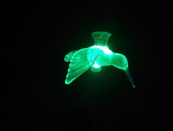 Led Solar Garden Light, Changing Color In The Water Impermeable Outer Dragonfly Butterfly Bird Road To Garden Solar Led Lawn Lamp Decoration (Option: )
