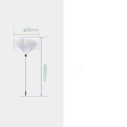 Solar Fiber Optic Reed Light Outdoor Rainproof Lawn Decorative Light (Option: )