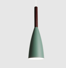 Nicolai, Nordic Inspired Pendant Light in Black, Blue, Green and White (Color: )
