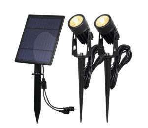 Intelligent LED solar ground light (Option: )